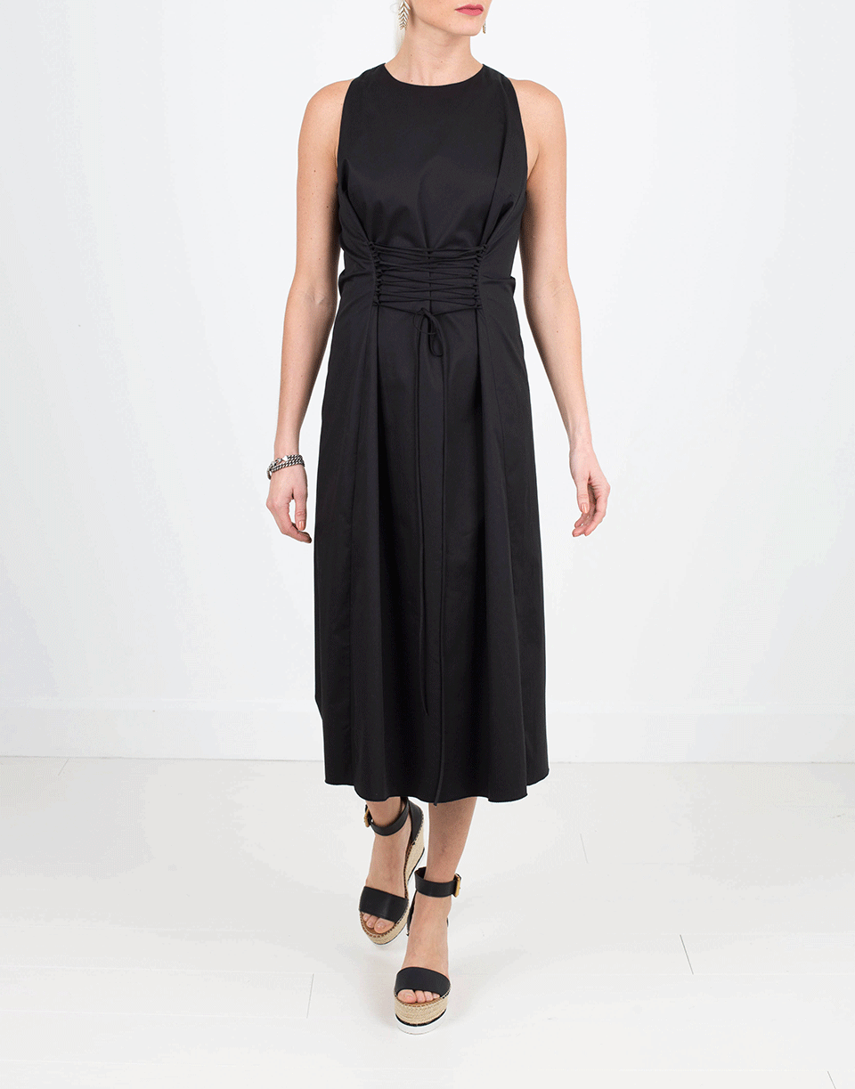 THE ROW-Corset Cotton Dress-