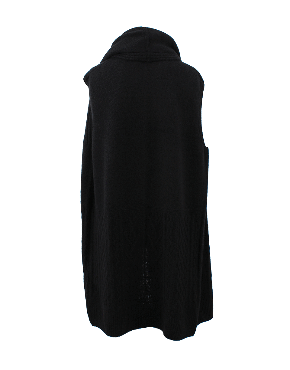 THE ROW-Arrington Vest With Drape Hood-