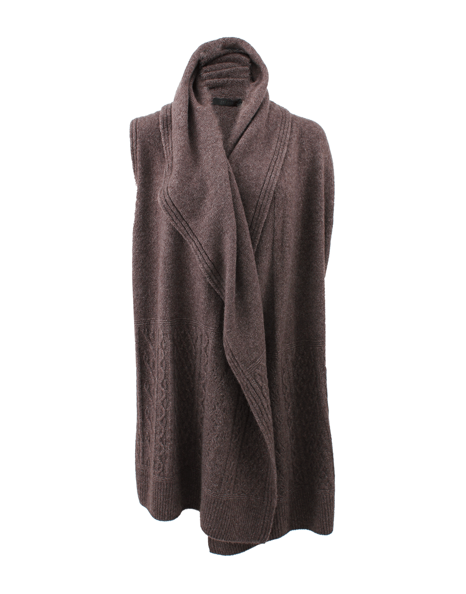 THE ROW-Arrington Vest With Drape Hood-