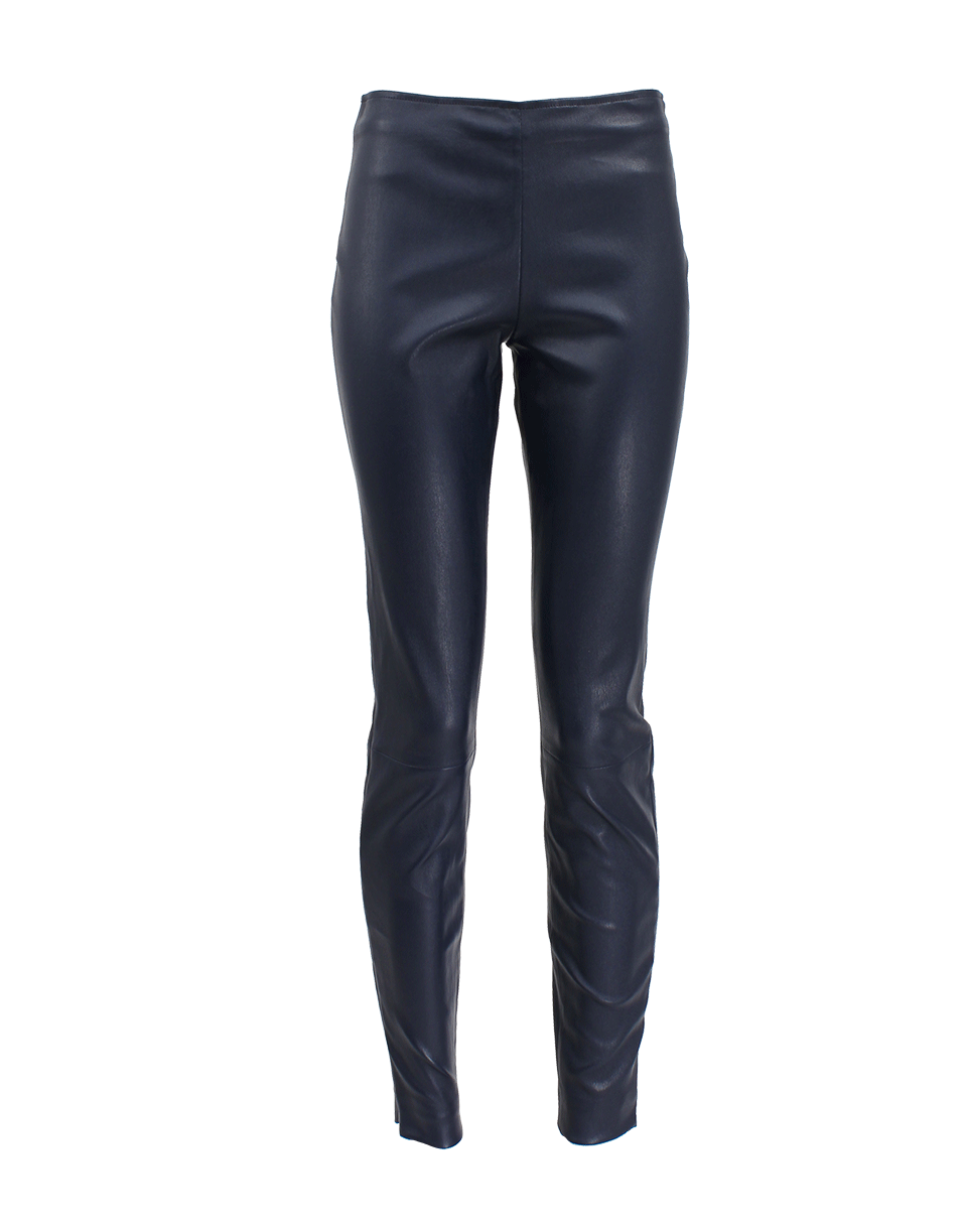 THE ROW-Side Zip Leather Legging-