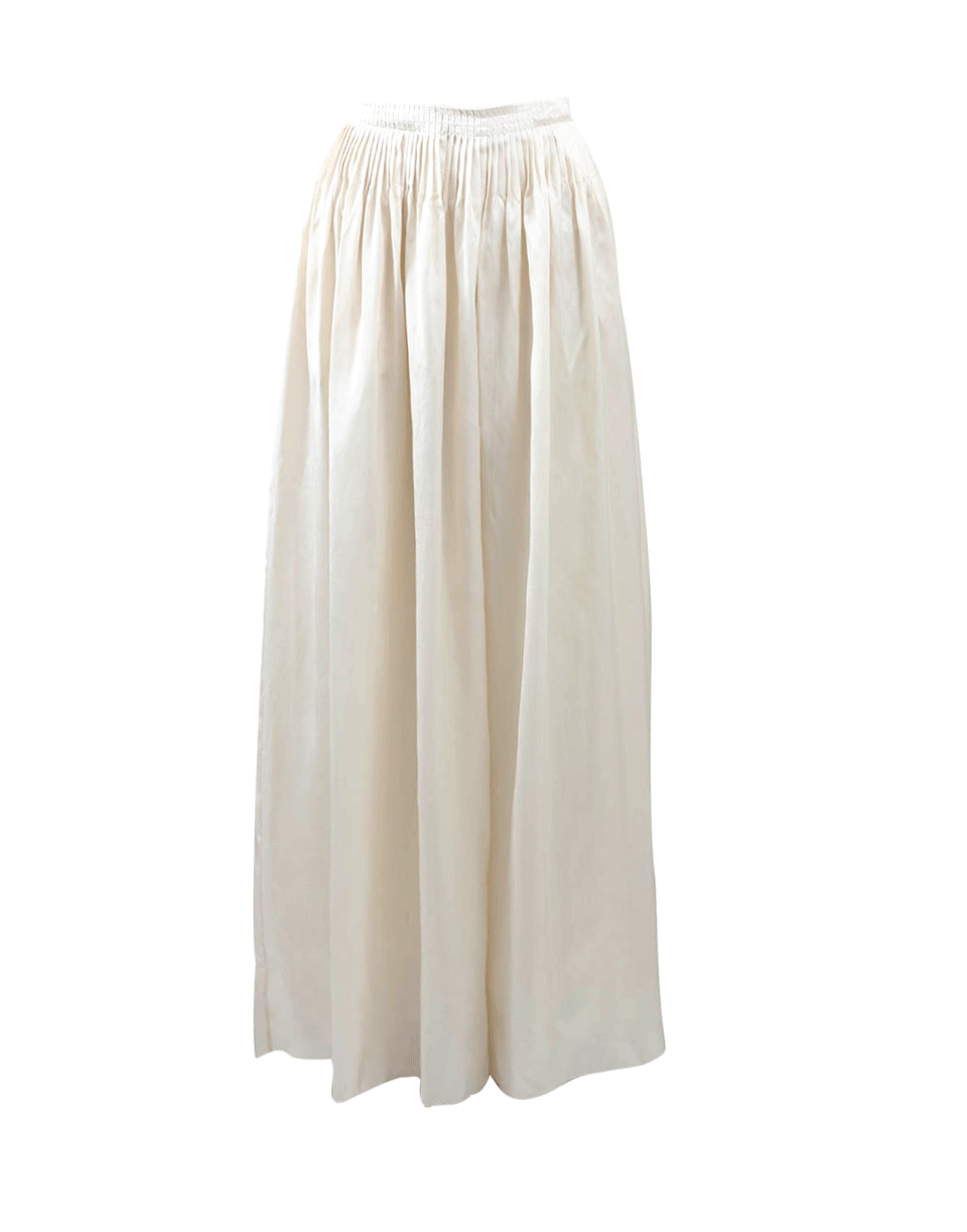 THE ROW-Vopa Wide Leg Trousers-OLD LACE