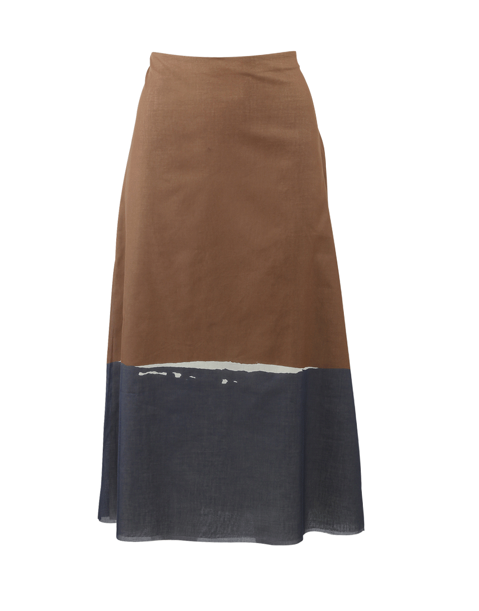 THE ROW-Lorea Screen-Print Skirt-