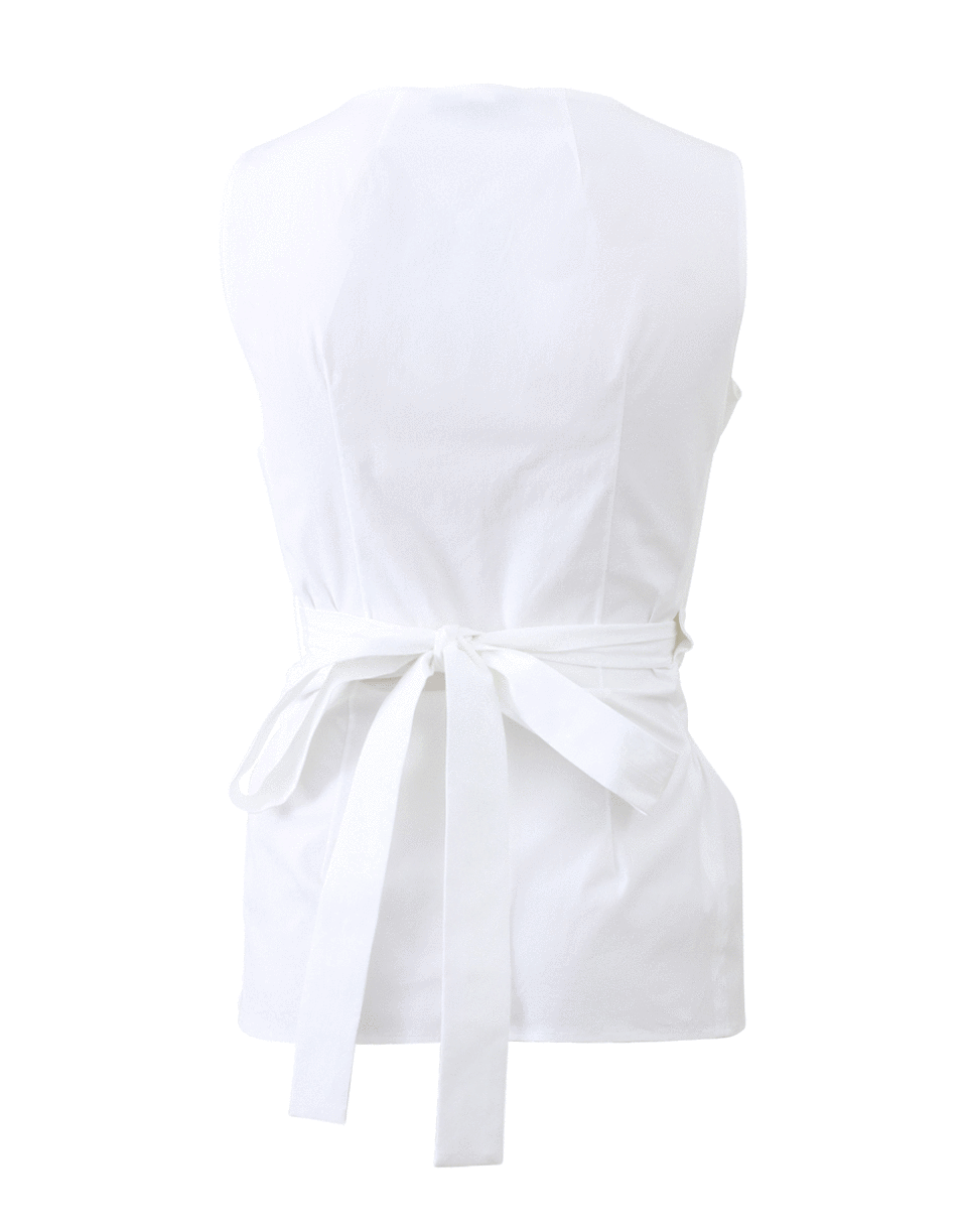 THE ROW-Vaul Tie Waist Blouse-