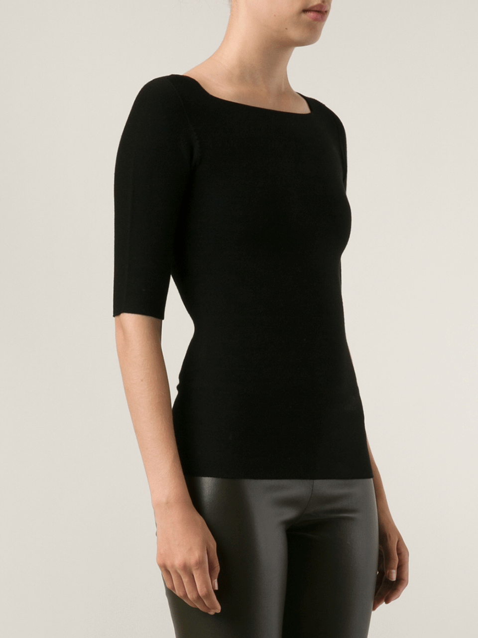 THE ROW-Arielle Fitted Top-