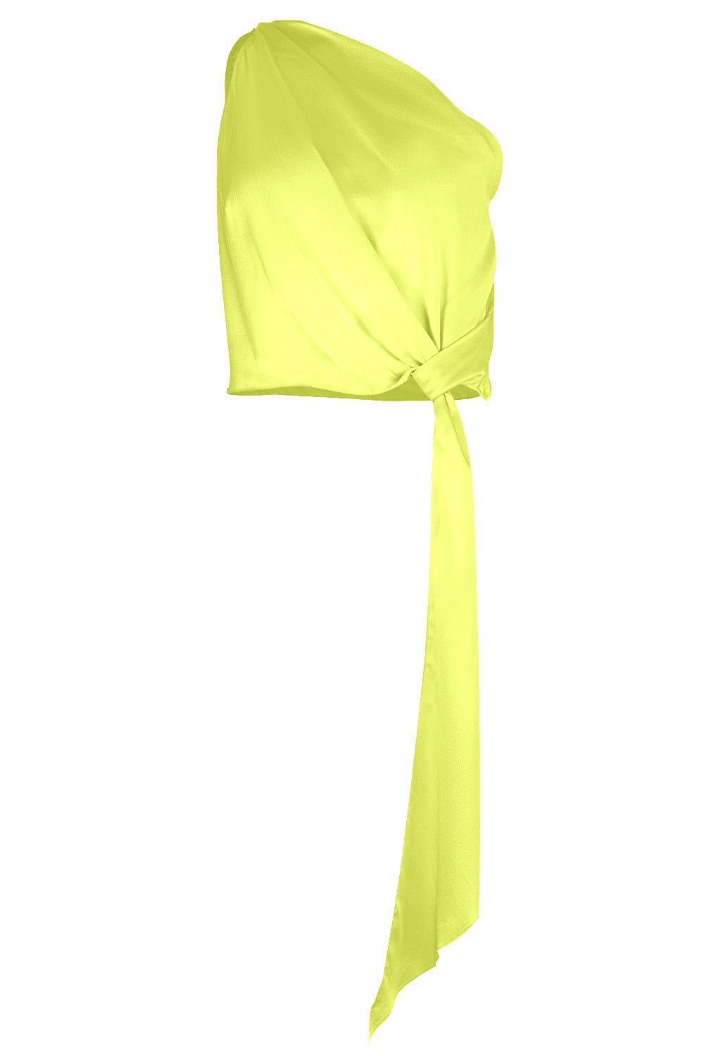 THE SEI-One Shoulder Top - Neon-