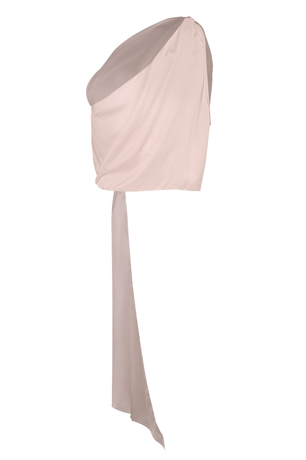 THE SEI-One Shoulder Top - Stone-