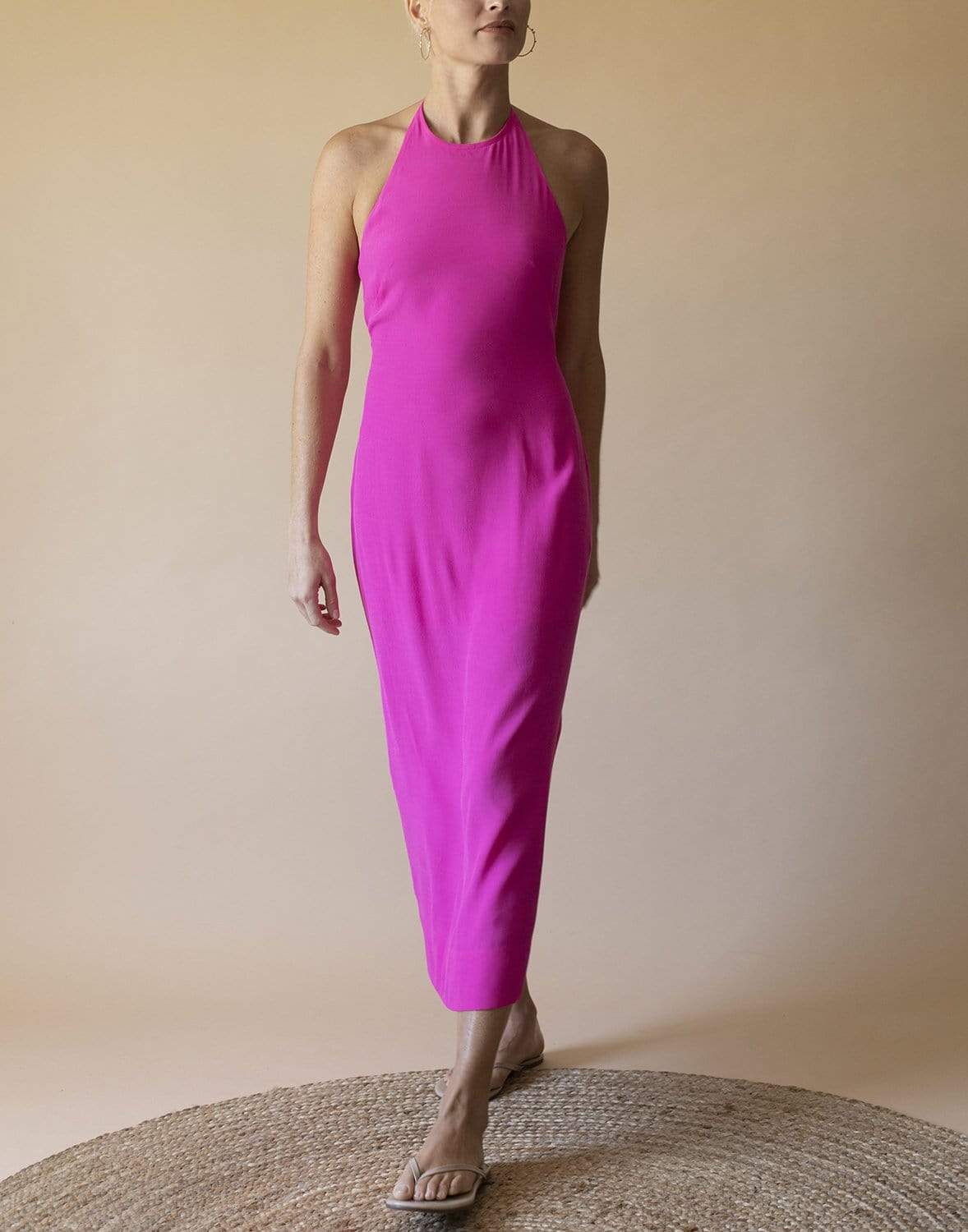 THREE GRACES LONDON-Harisha Halterneck Dress-