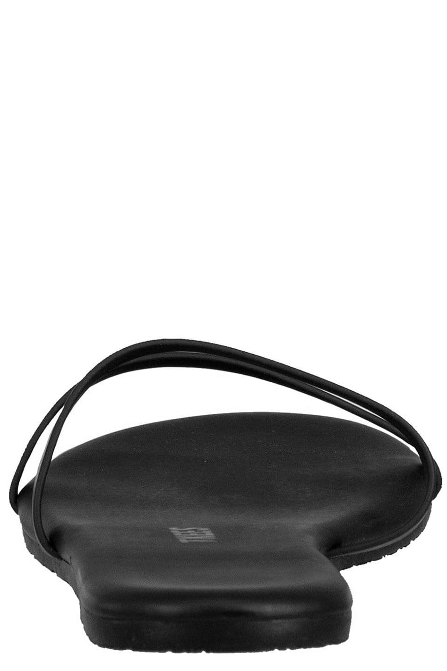 TKEES-Black Gemma Vegan Leather Sandal-