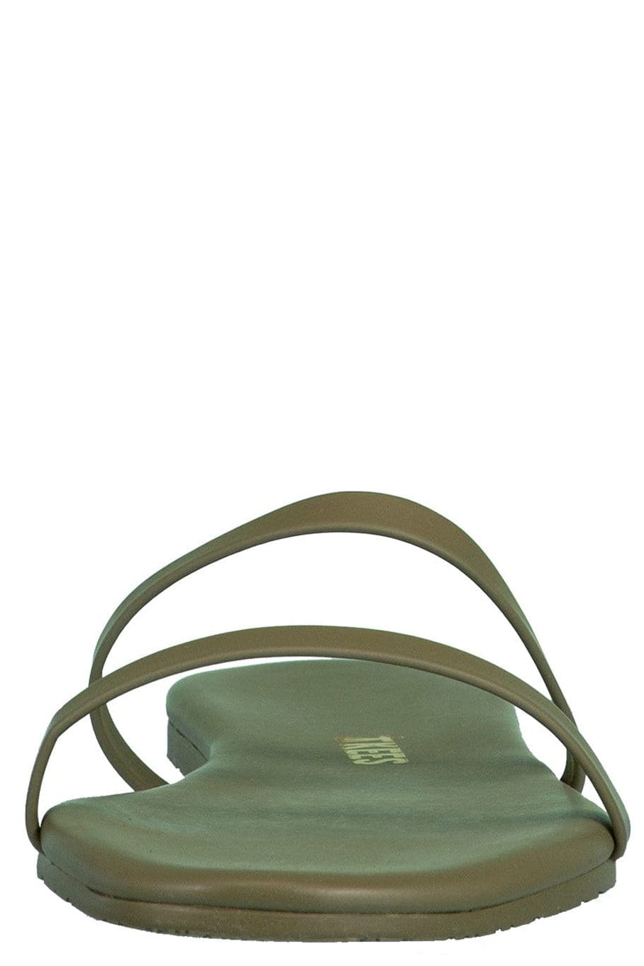 TKEES-Green Gemma Vegan Leather Sandal-
