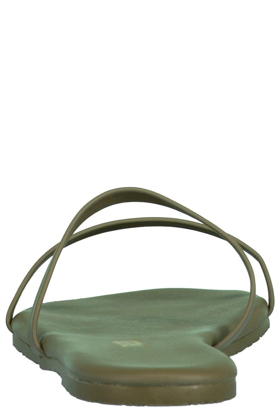 TKEES-Green Gemma Vegan Leather Sandal-