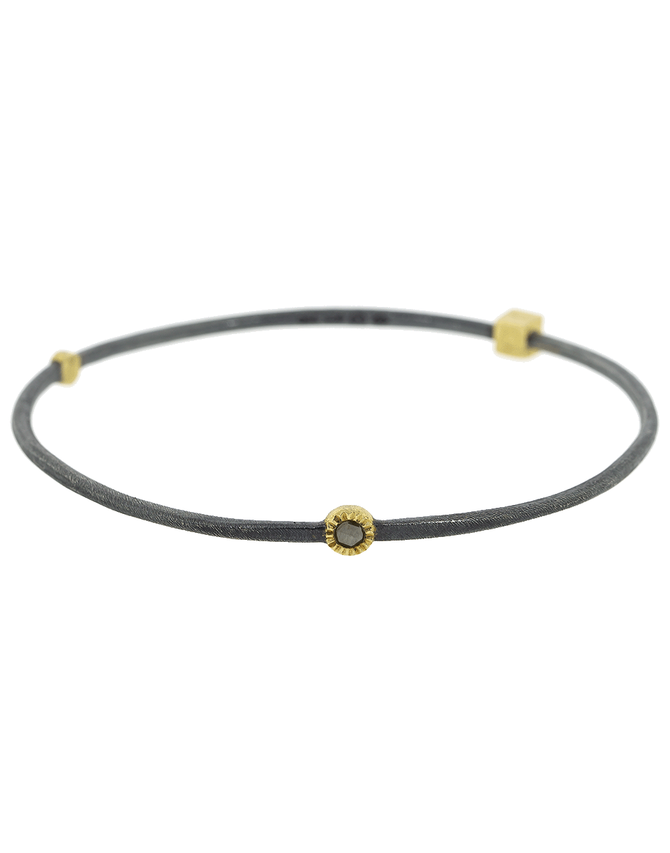TODD REED-Diamond Bangle-SILVER