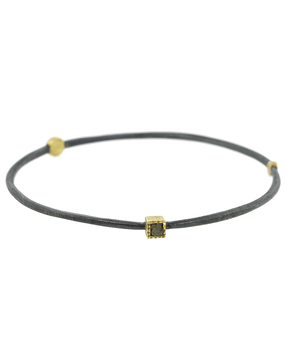 TODD REED-Diamond Bangle-SILVER