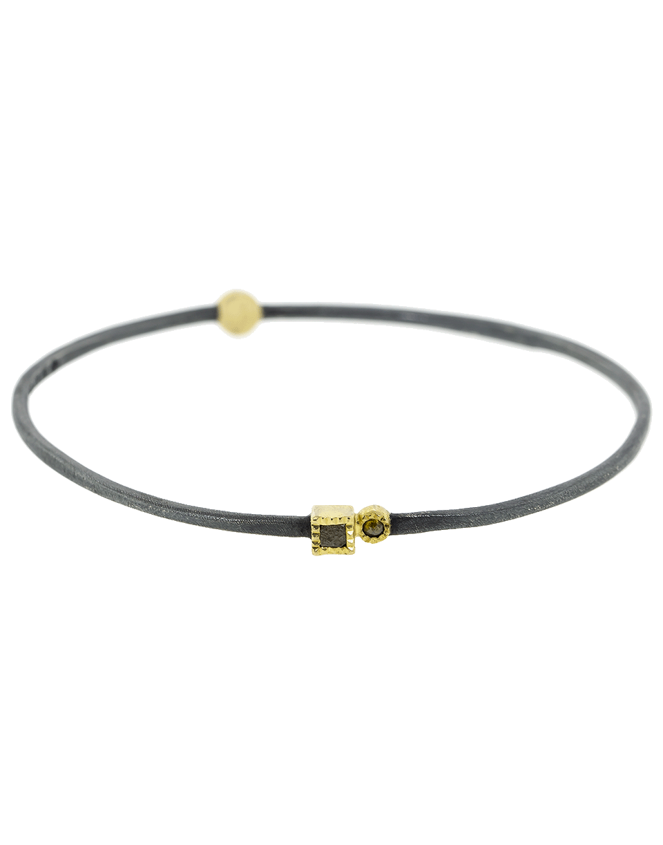 TODD REED-Diamond Bangle-SILVER