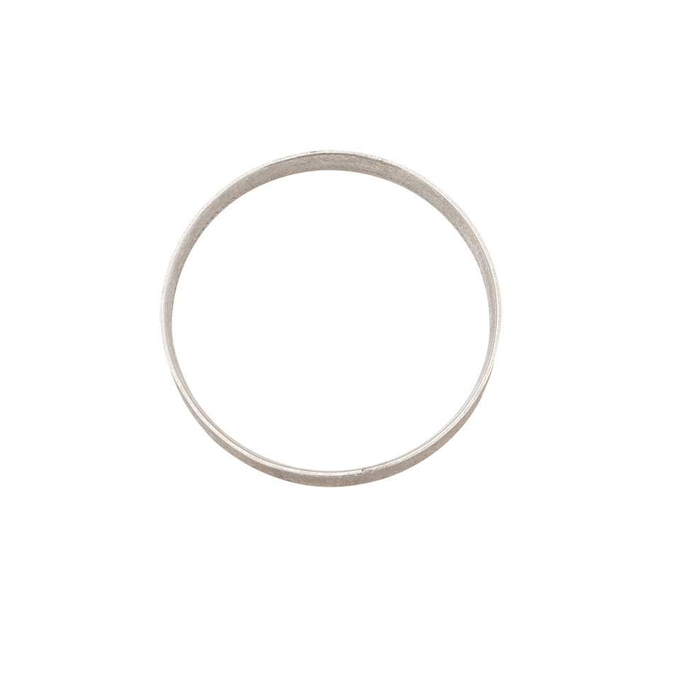 TODD REED-Flush Set Diamond Bangle-SILVER