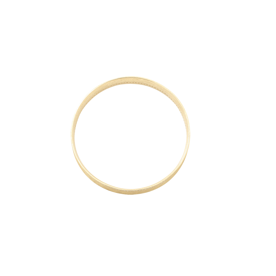 TODD REED-Flush Set Diamond Bangle-YELLOW GOLD