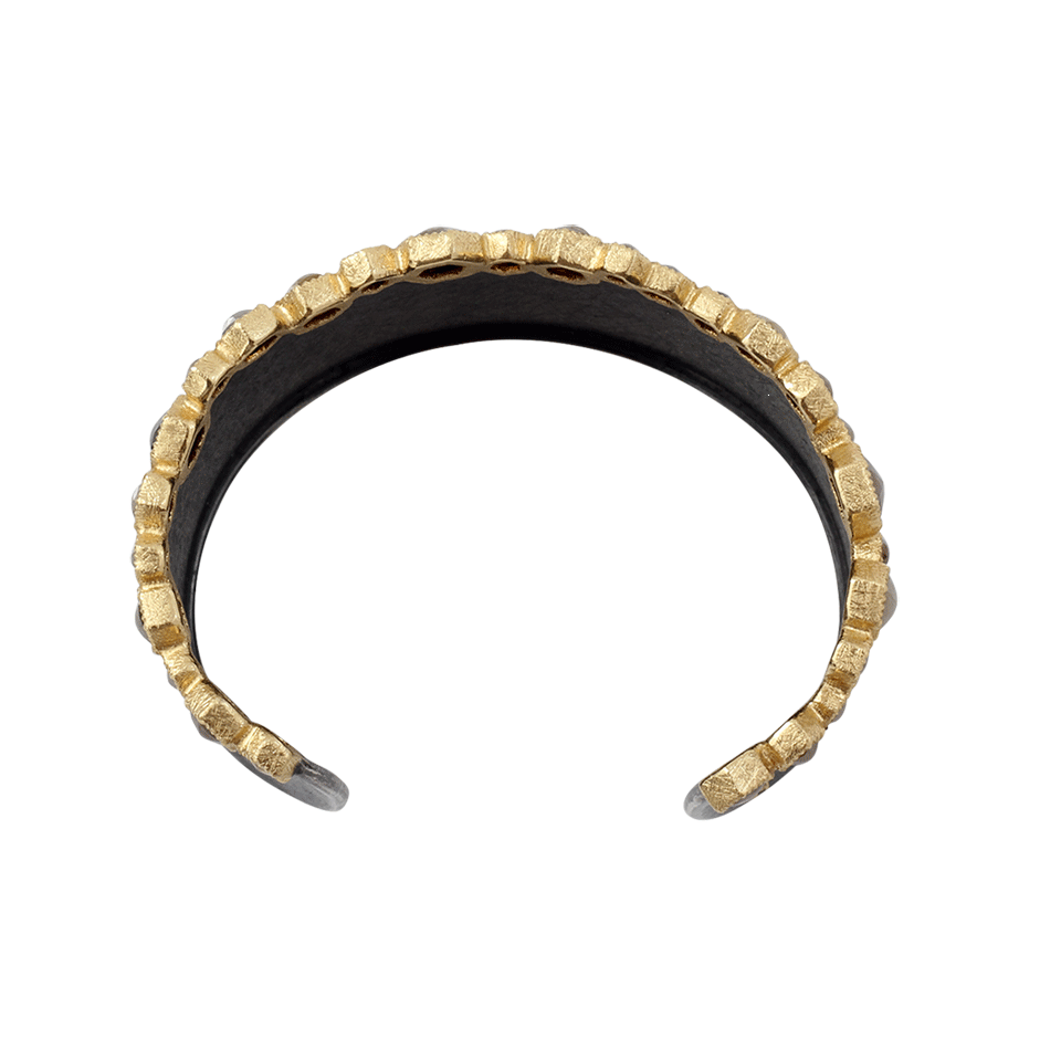 TODD REED-Fancy Diamond Edge Cuff-SILVER
