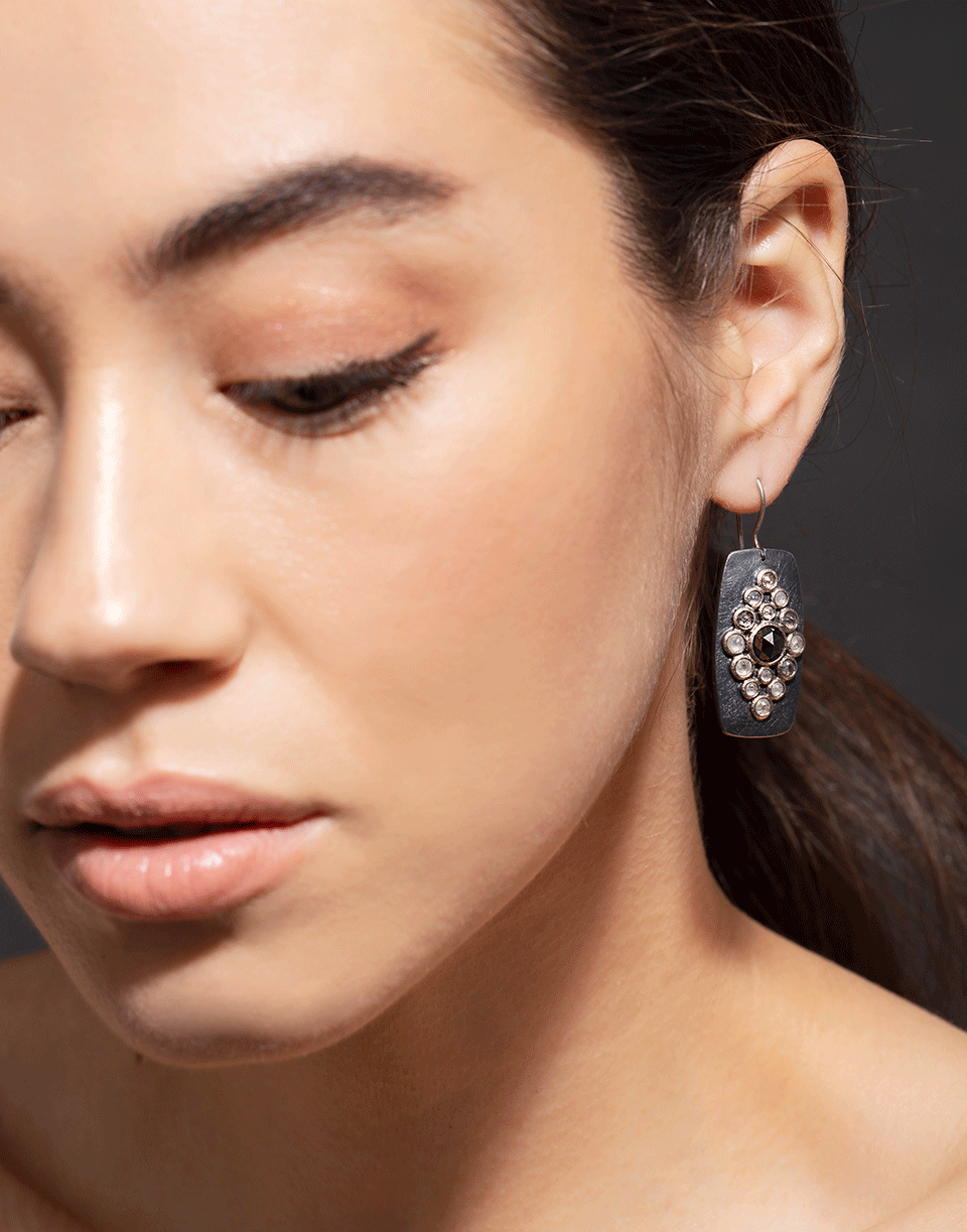 TODD REED-Rose Cut Diamond Earrings-PLDM