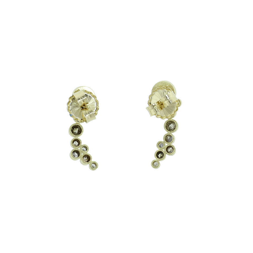 TODD REED-Diamond Ear Climbers-YELLOW GOLD