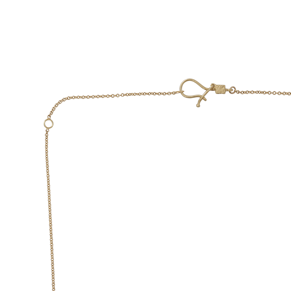 TODD REED-Diamond Bar Necklace-YELLOW GOLD