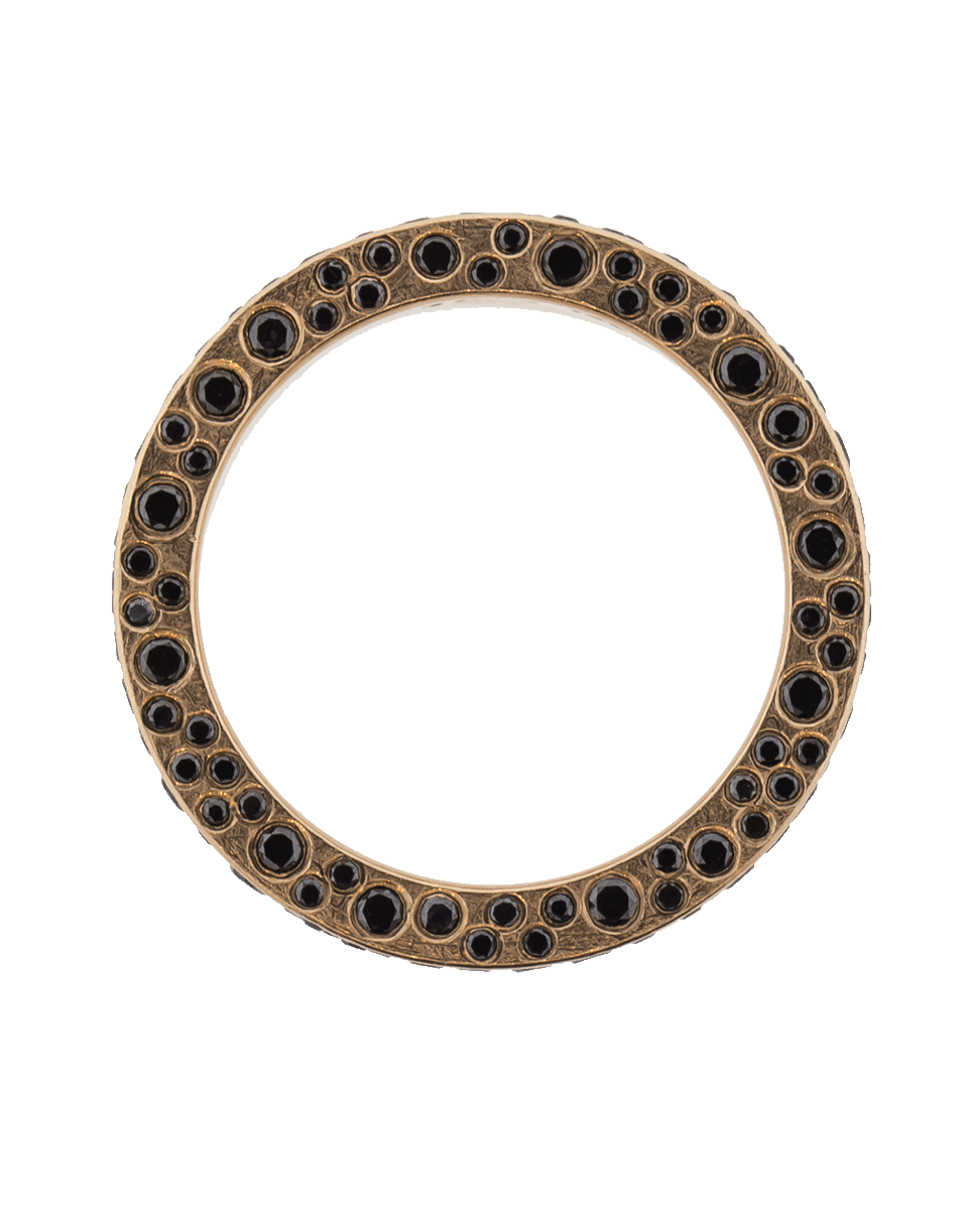 TODD REED-Black Jade Ring-ROSE GOLD