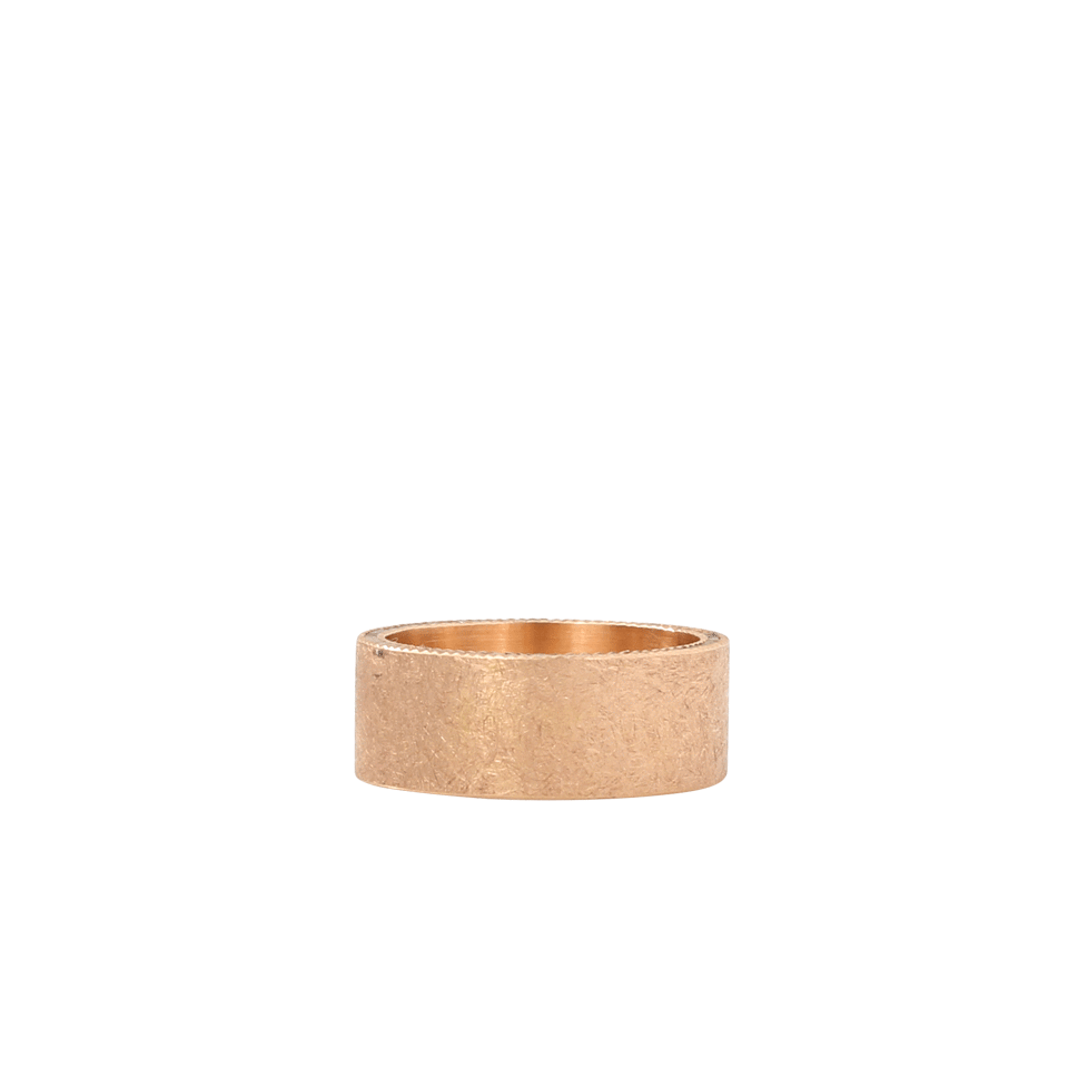 TODD REED-Rose Gold Diamond Edge Ring-ROSE GOLD