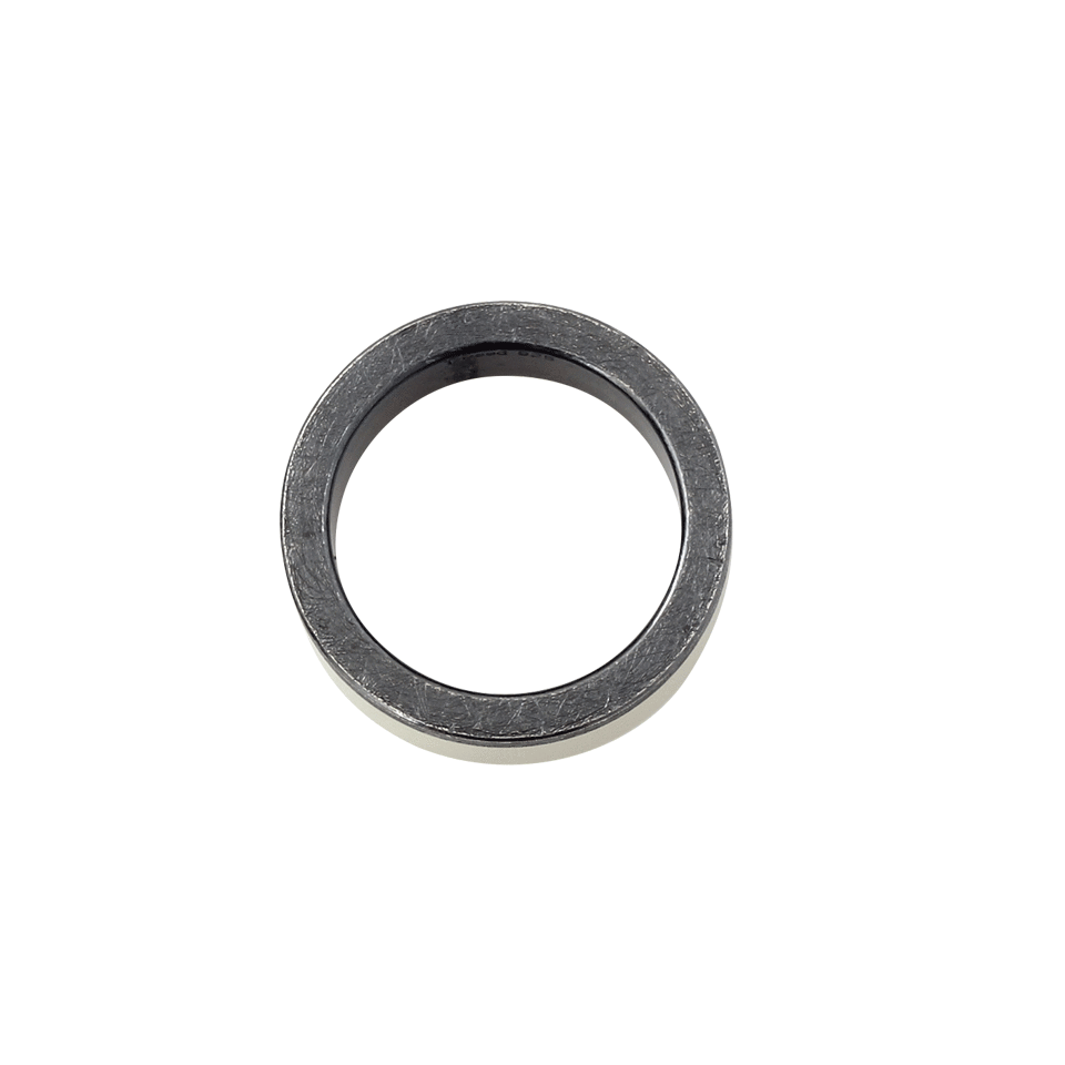 TODD REED-White Jade And Silver Ring-SILVER