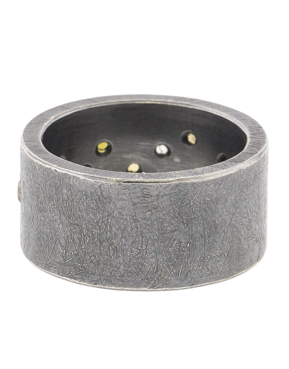 TODD REED-Brown Rosecut Diamond Ring-SILVER