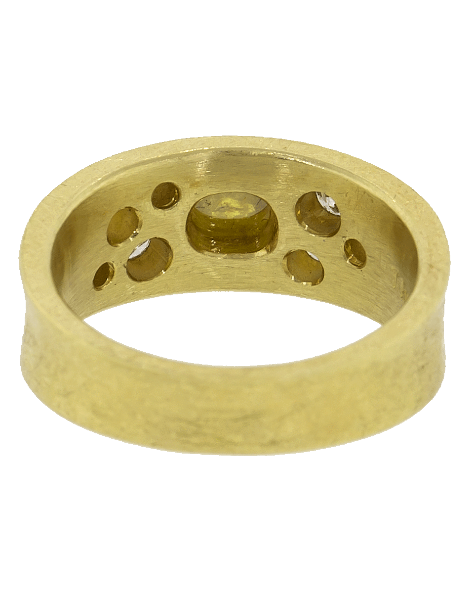 TODD REED-Natural Colored Fancy Diamond Ring-YELLOW GOLD