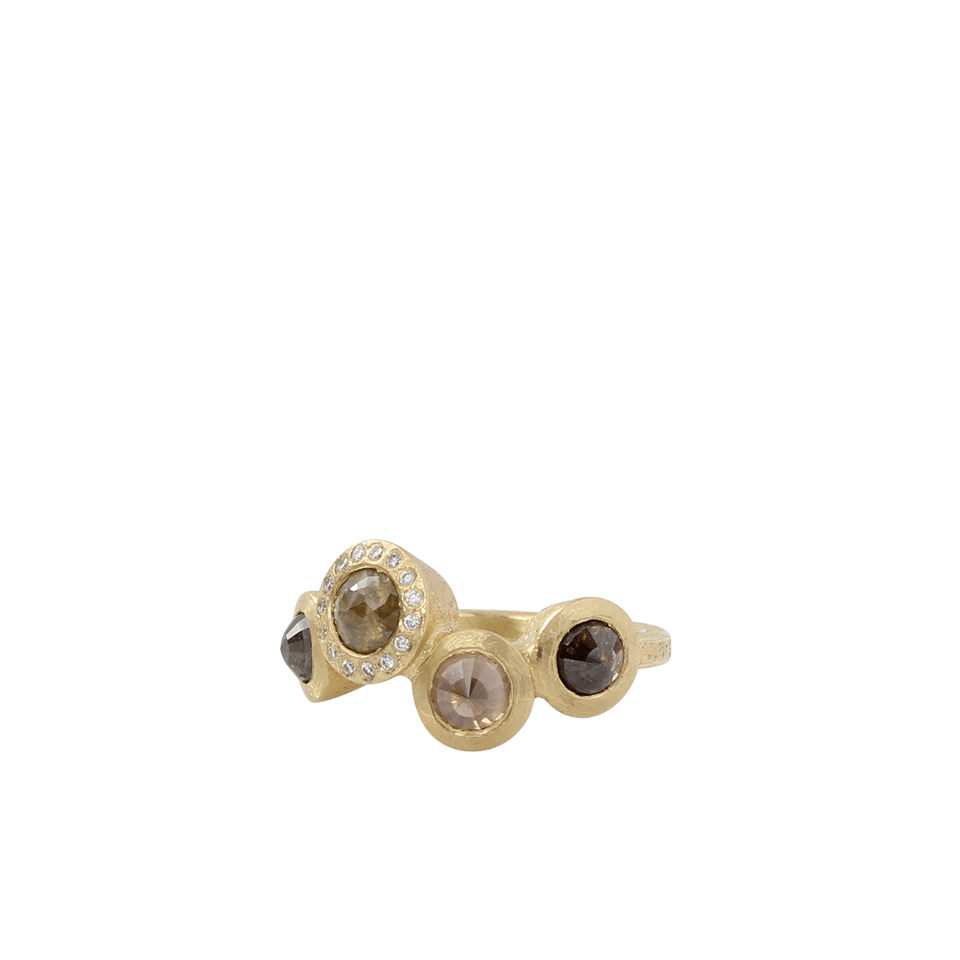 TODD REED-Rosecut Diamond Ring-YELLOW GOLD