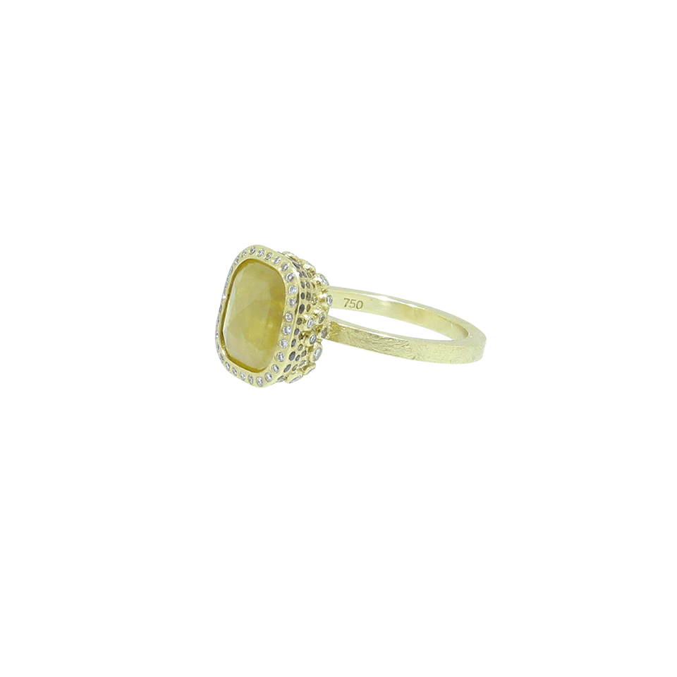 TODD REED-One Of A Kind Fancy Diamond Ring-YELLOW GOLD