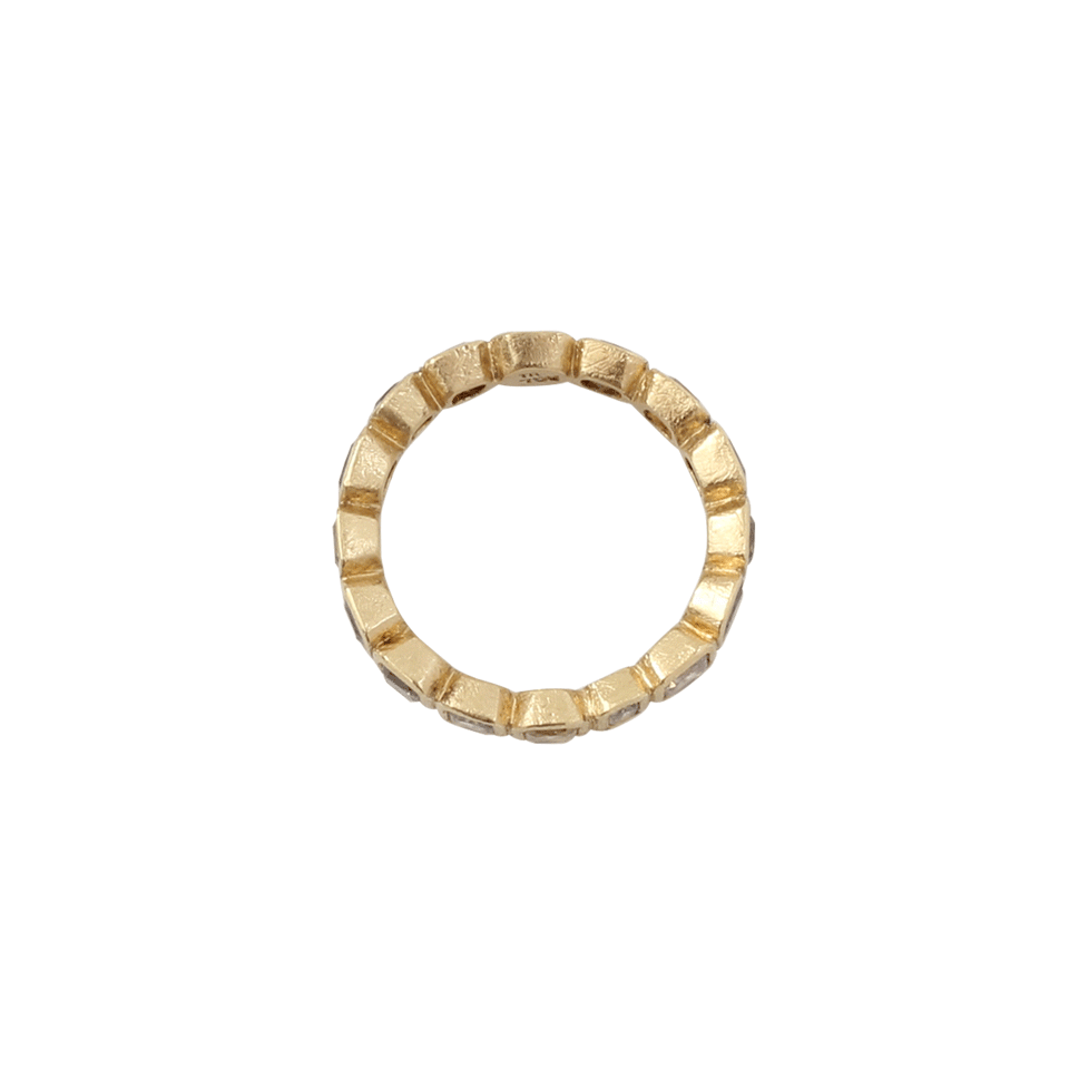 TODD REED-Natural Color Diamond Band-YELLOW GOLD