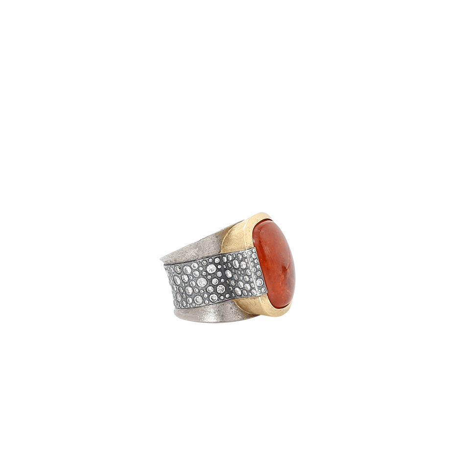 TODD REED-Spessartine Garnet Ring-YELLOW GOLD