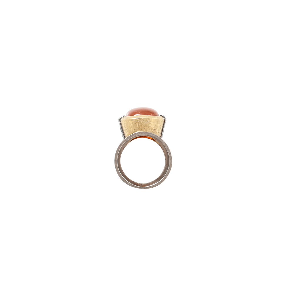 TODD REED-Spessartine Garnet Ring-YELLOW GOLD