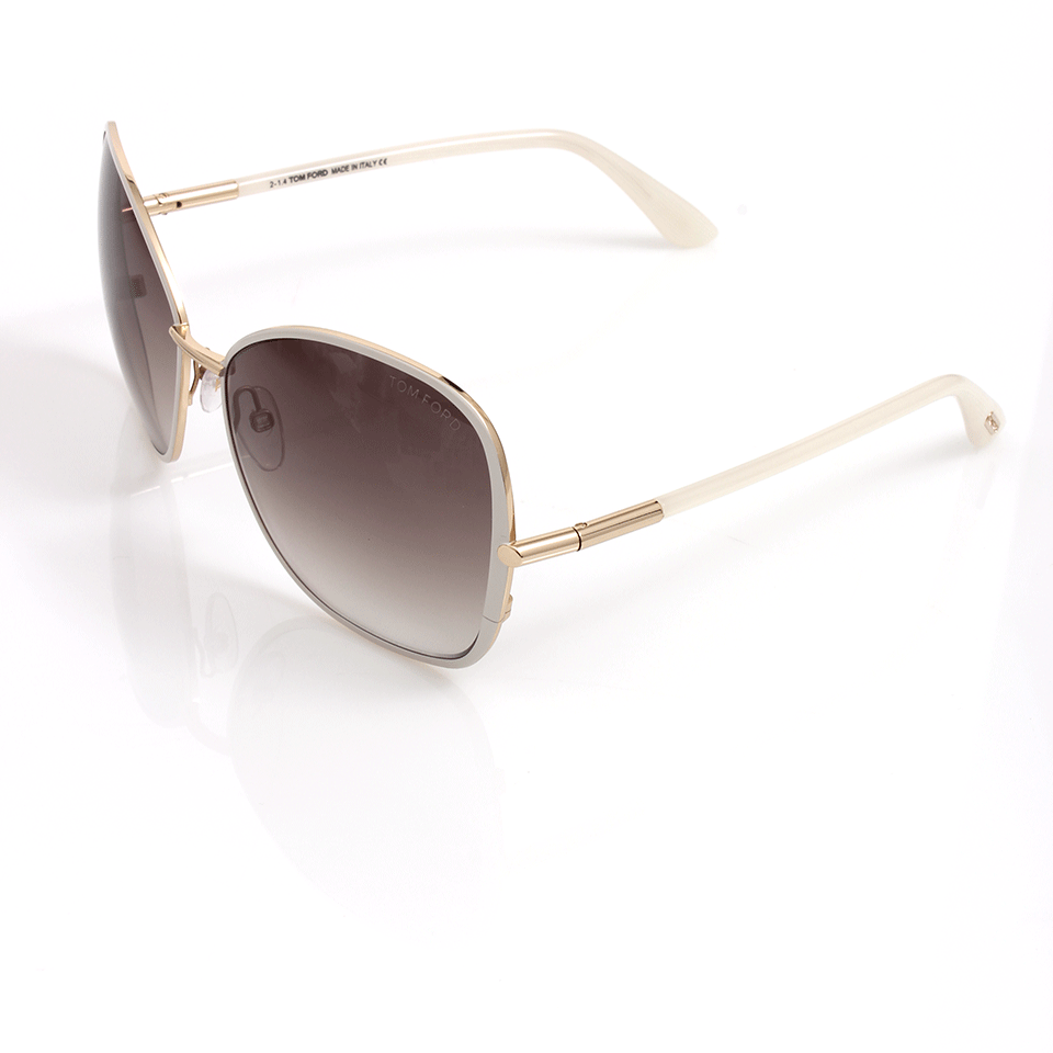 TOM FORD-Solange Metal Sunglasses-