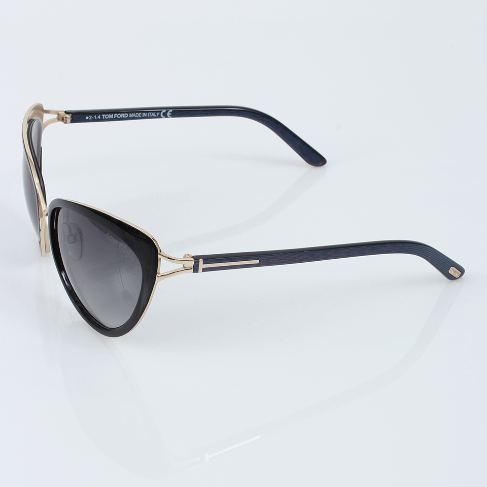 TOM FORD-Cat Eye Metal Sunglasses-