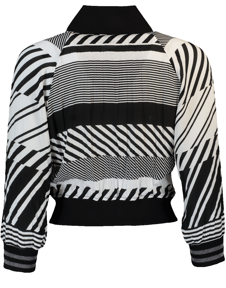 TOMAS MAIER-Cropped Bomber Jacket-