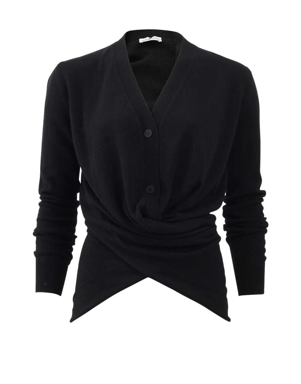 TOMAS MAIER-Knit Wrap Cardigan-
