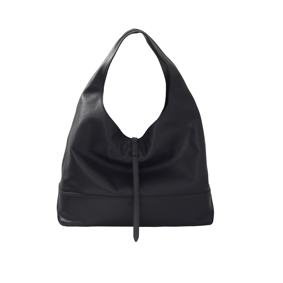 TOMAS MAIER-Large Shoulder Hobo Bag-BLACK