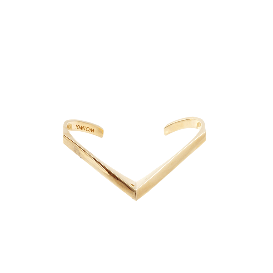 TOMTOM JEWELRY-Mini Moto Cuff-GOLD