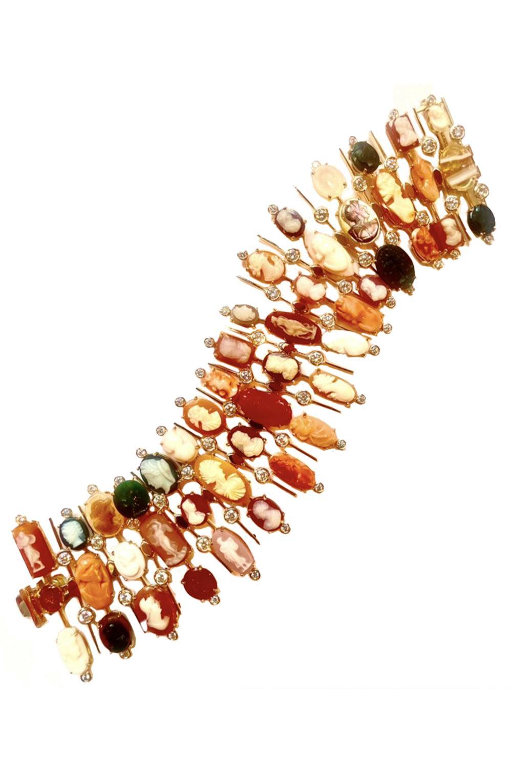 Camoes Diamond Bracelet-YELLOW GOLD-JEWELRYFINE JEWELBRACELET O-TONY DUQUETTE