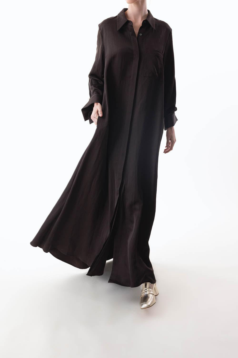 TWP-Jennys Gown - Chocolate-