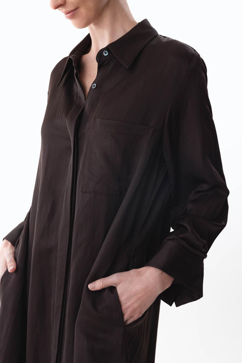 TWP-Jennys Gown - Chocolate-