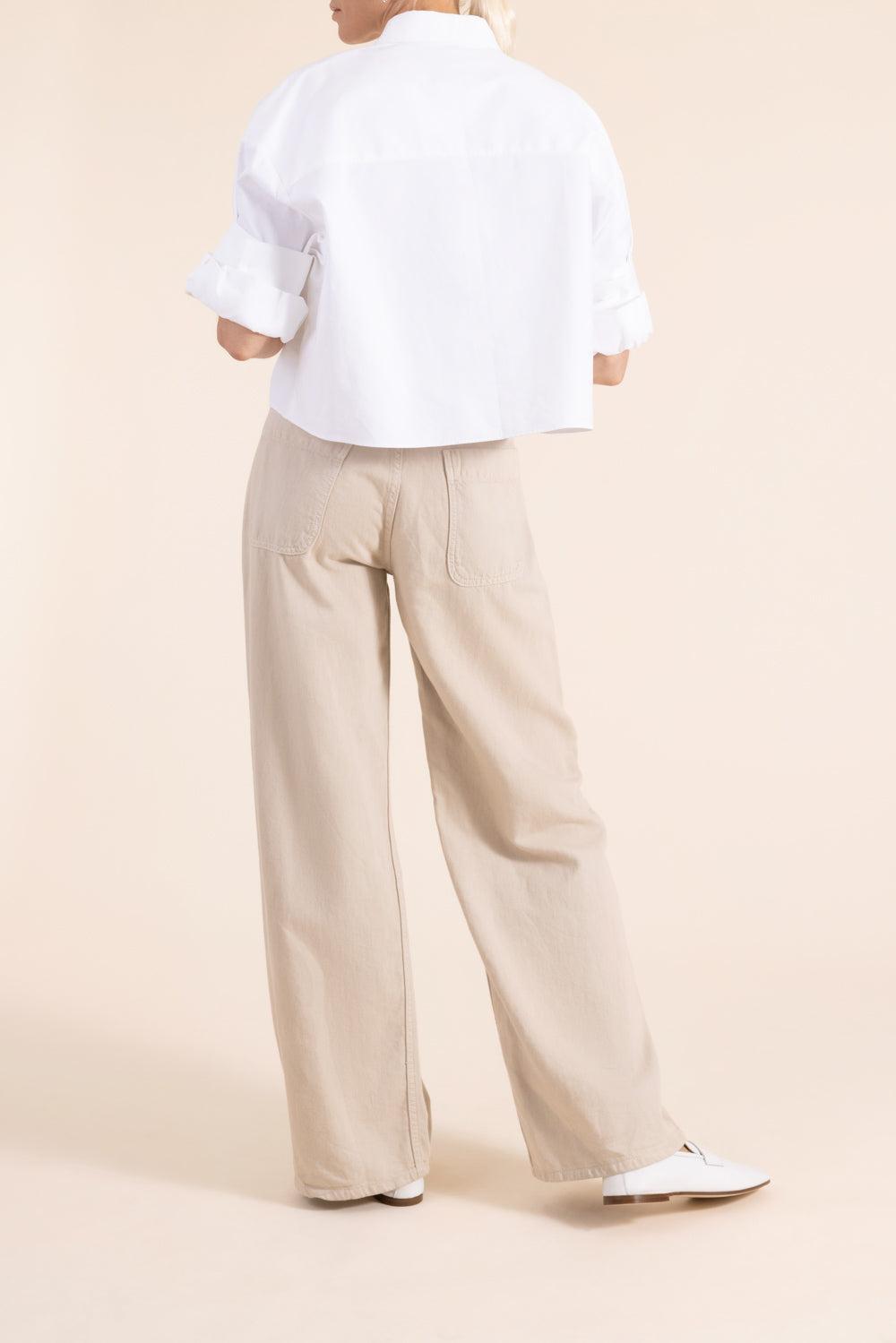Song Sung Blue Pant-CREAM-26-CLOTHINGPANTCASUAL-TWP