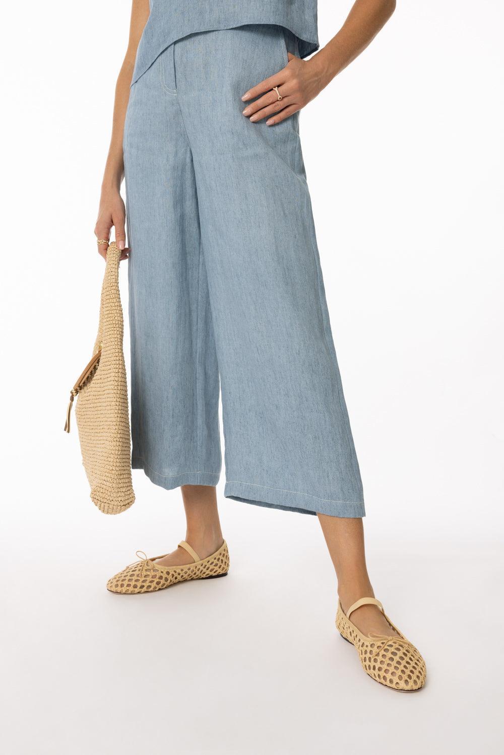 Cropped Howard Pant-LT INDIG-2-CLOTHINGPANTCROPPED-TWP