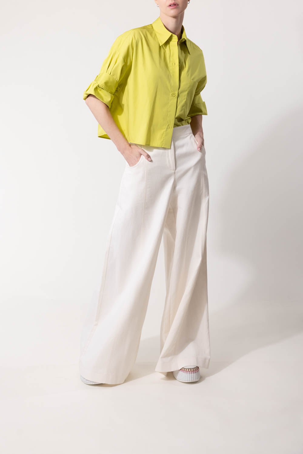 TWP-Demie Pant - Bone-
