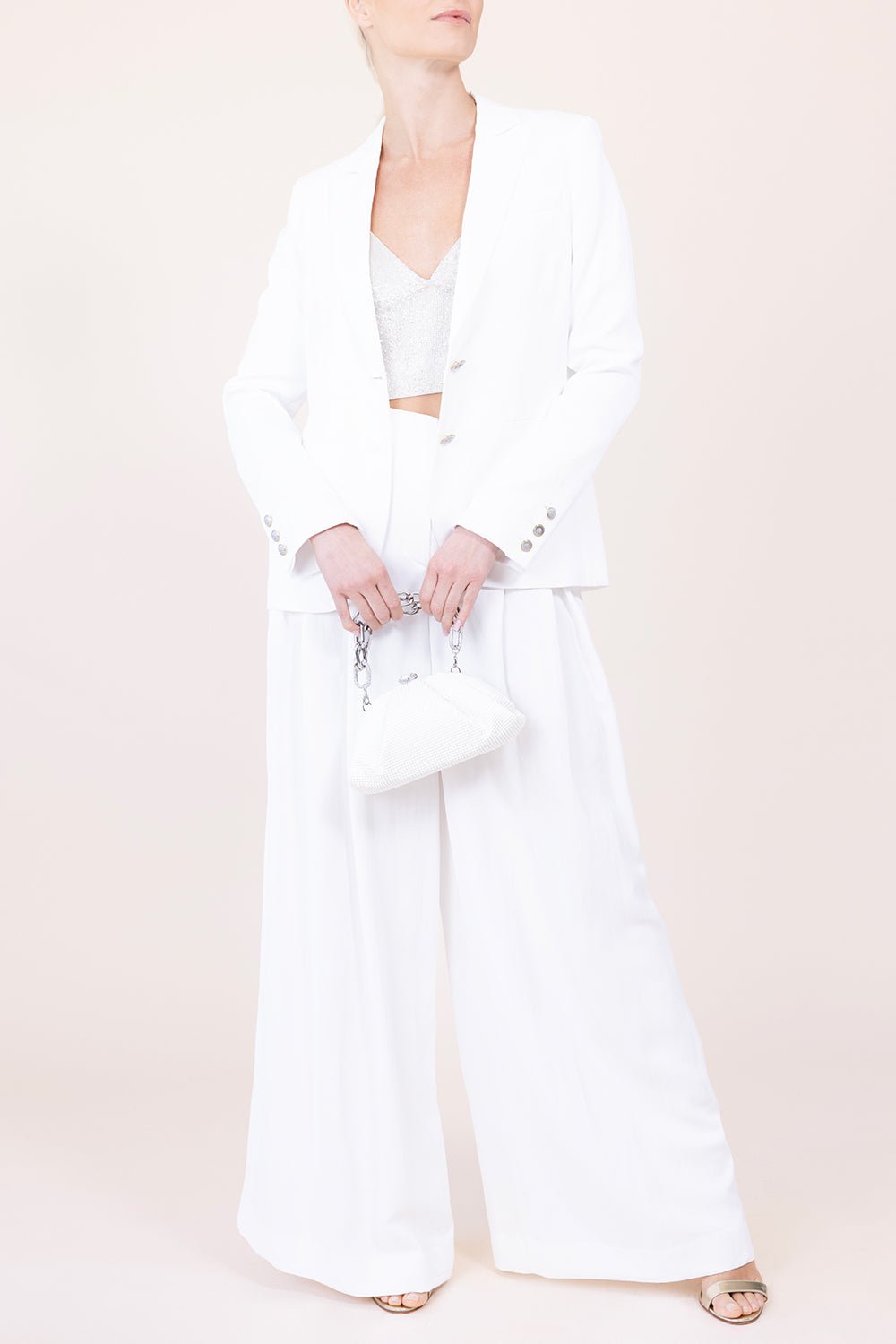 TWP-Drew Pant - White-