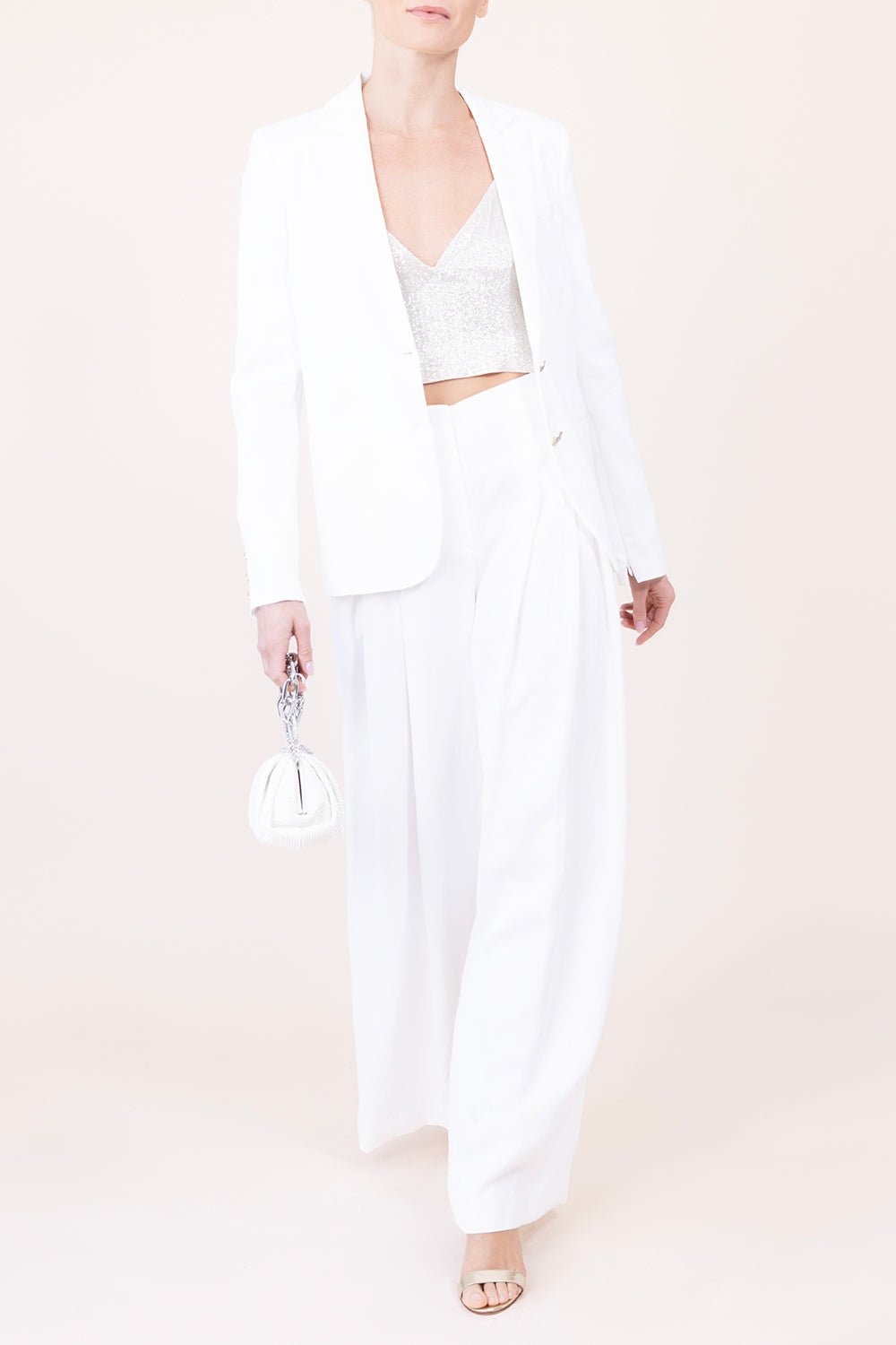 TWP-Drew Pant - White-