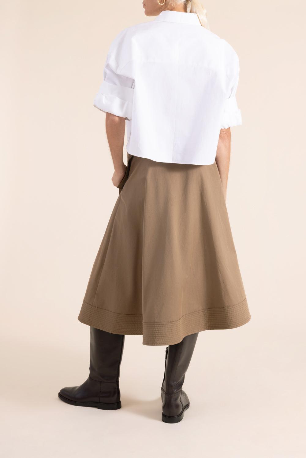 Pure Intentions Skirt-BROWN-2-CLOTHINGSKIRTMIDI-TWP