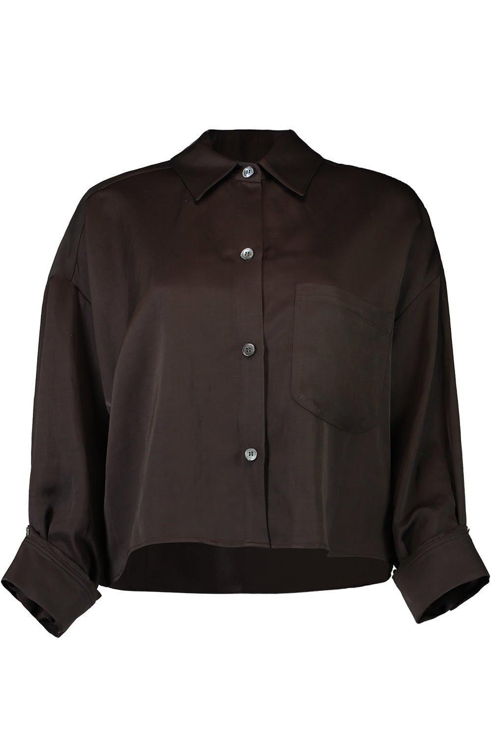 TWP-Soon To Be Ex Shirt - Chocolate-