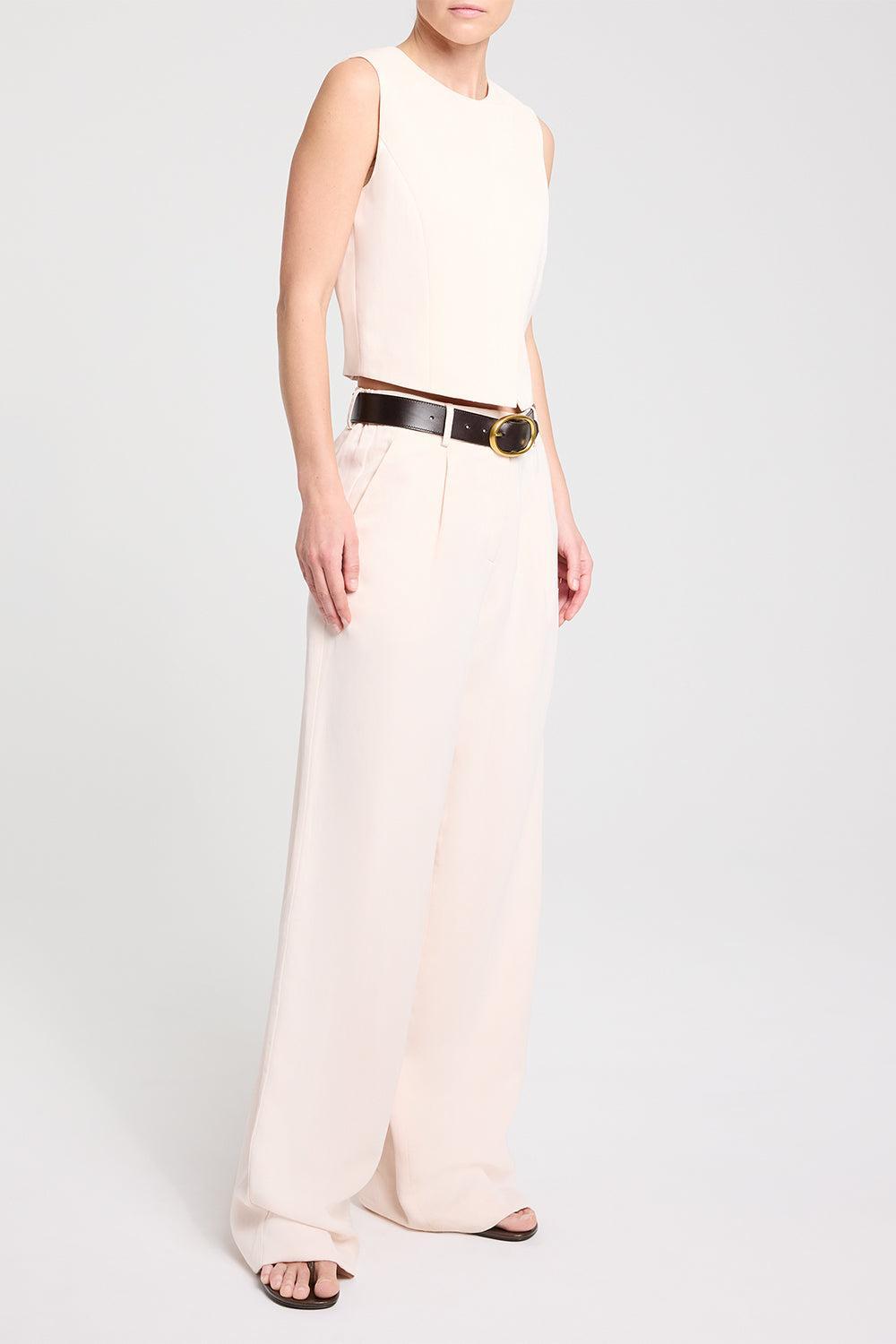 High Neck Vest-CREAM-XS-CLOTHINGTOPBLOUSE-TWP